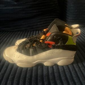 Jordan Kids Sneakers Black White Red